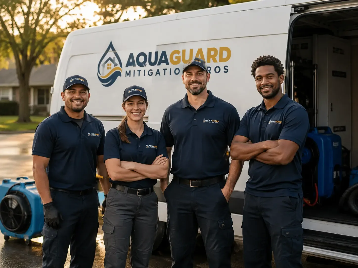 Water Damage Mitigation company in Pope Army Airfield, NC